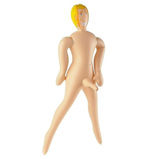 Travel Size John Blow Up Inflatable Love Doll by Pipedream