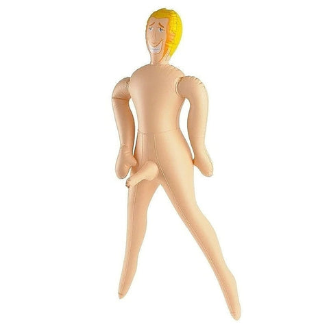 Travel Size John Blow Up Inflatable Love Doll by Pipedream