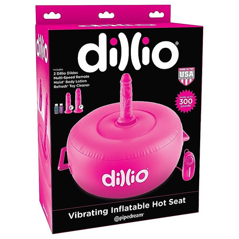 Dillio Vibrating Inflatable Hot Seat by Pipedream Products