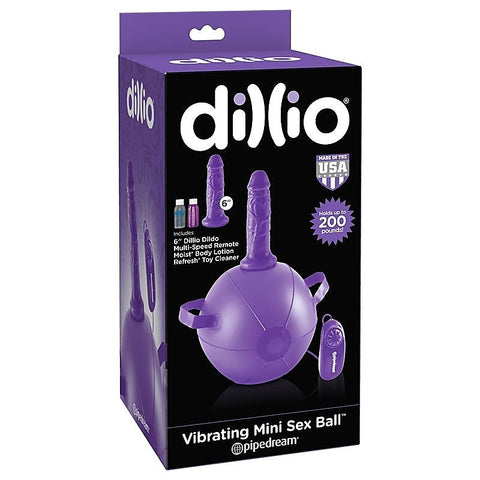 Dillio Vibrating Inflatable Mini Sex Ball