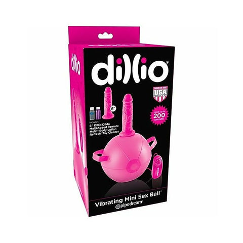 Dillio Vibrating Inflatable Mini Sex Ball