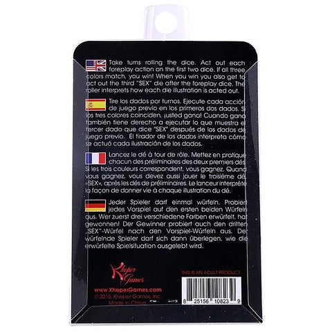 Lucky Sex Dice Game by Kheper Games