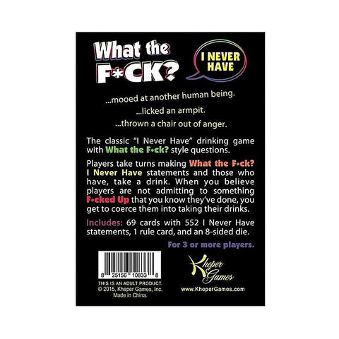 What The F*ck? I Never Have by Kheper Games