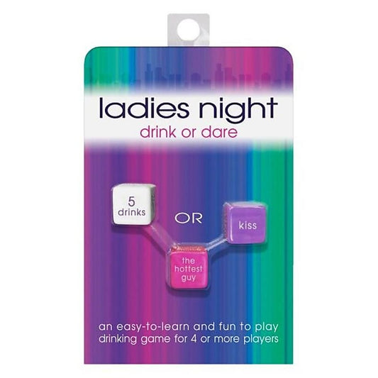 Ladies Night Drink or Dare Dice Game by Kheper Games