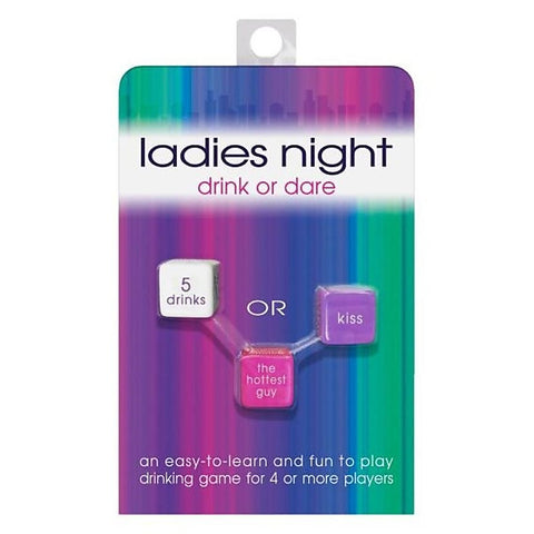 Ladies Night Drink or Dare Dice Game by Kheper Games