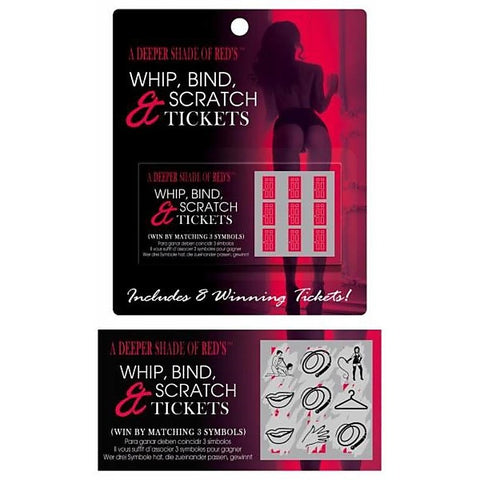 Whip Bind and Scratch Tickets by Kheper Games