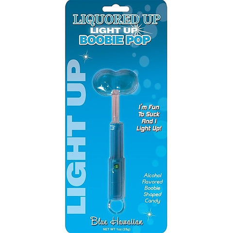 Light Up Boobie Pops Blue Raspberry by Hott Products
