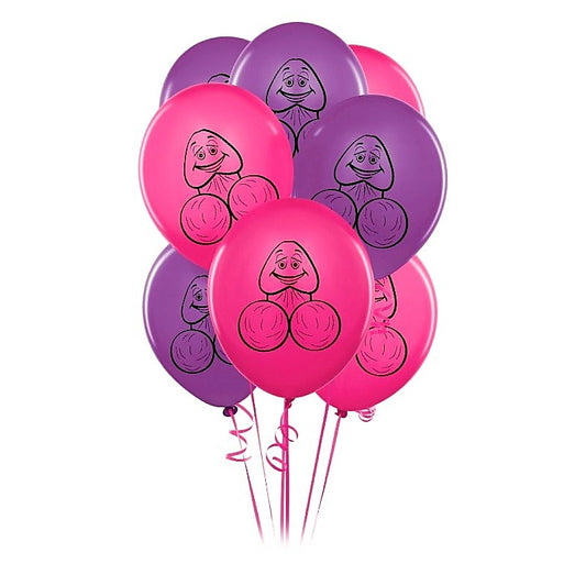 Pecker Balloons 8 Pack by Pipedream Products
