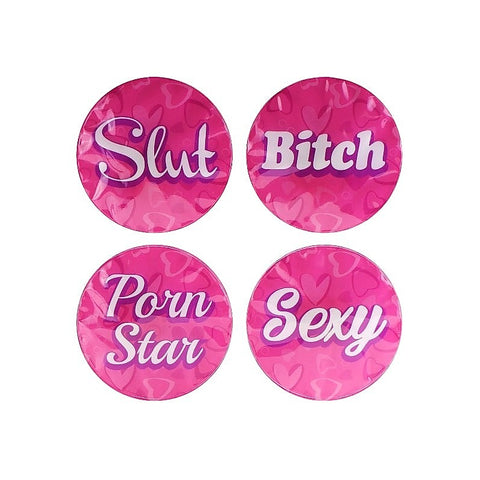 Bachelorette Party Flashing Light Party Stickers