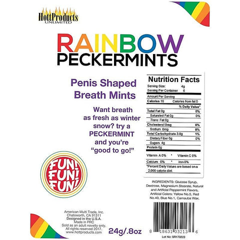 Rainbow Peckermints by Hott Products