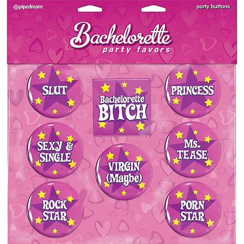 Bachelorette Party Favors Party Buttons