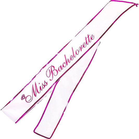 Miss Bachelorette's Party Sash by Little Genie