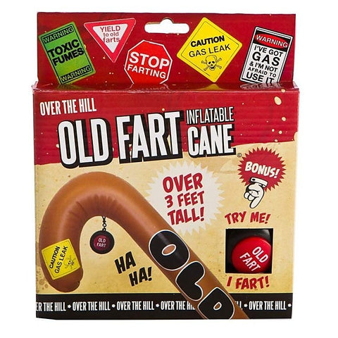 Over the Hill Old Fart Inflatable Cane by Big Mouth Toys