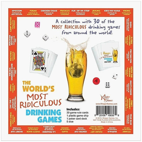 The World's Most Ridiculous Drinking Games by Kheper Games