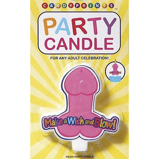 Party Candle Make a Wish and Blow Penis by Little Genie