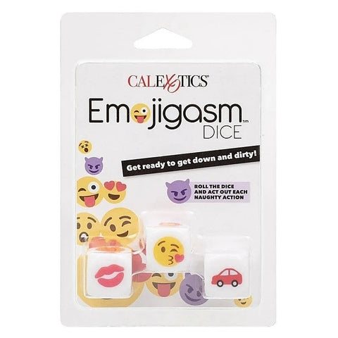 Emojigasm Dice by California Exotics