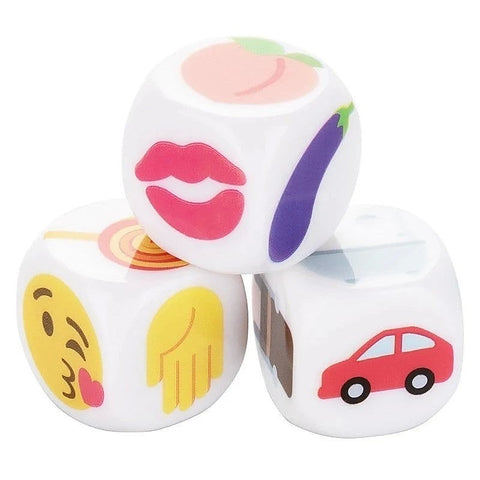 Emojigasm Dice by California Exotics