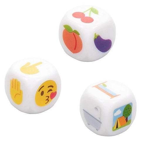 Emojigasm Dice by California Exotics