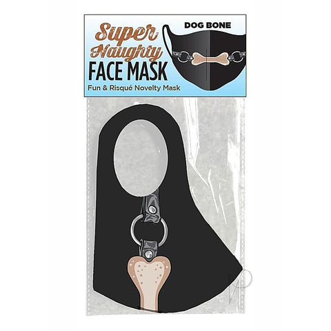 Super Naughty DOG BONE GAG Mask by Little Genie