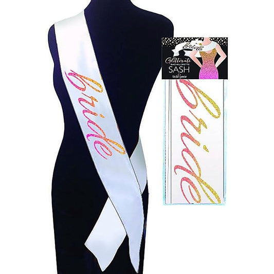 Glitterati Bride Sash by Little Genie