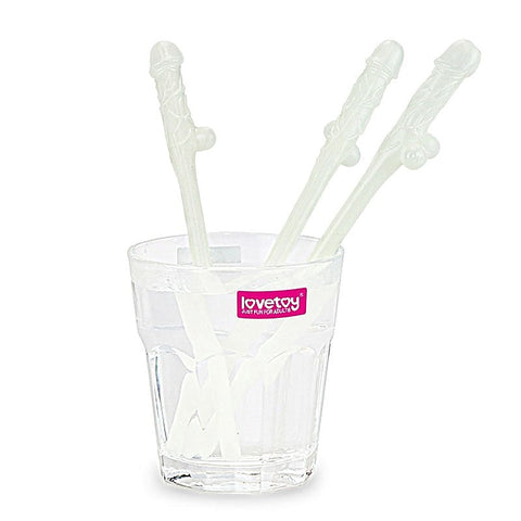 Glowing Willy Straws by Lovetoy
