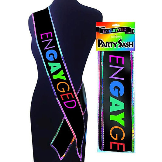 Engayged Sash by Little Genie