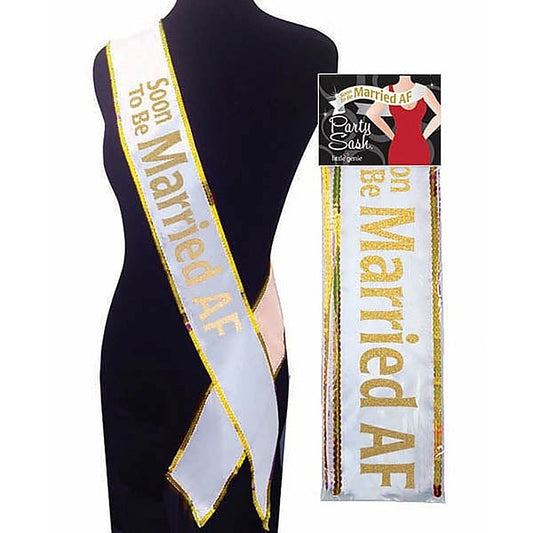 Soon-to-Be Married Bridal Sash by Little Genie