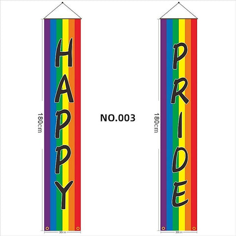 Gay Pride Door Banner by BDStyle