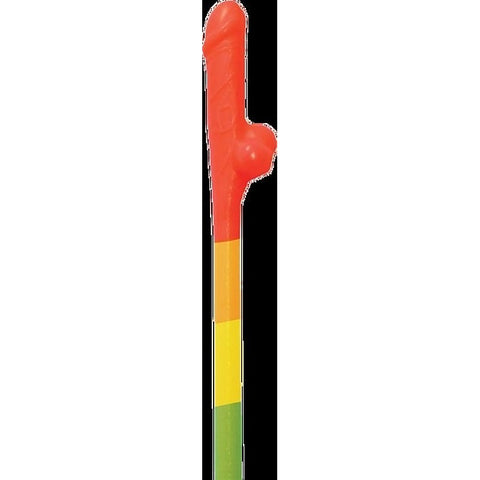Rainbow Pecker Straws by Hott Products
