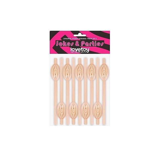 Jokes + Parties Original Pussy Straws by Lovetoy