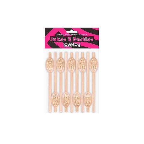 Jokes + Parties Original Pussy Straws by Lovetoy
