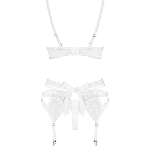 Lacy White Set 3 Piece by Obsessive