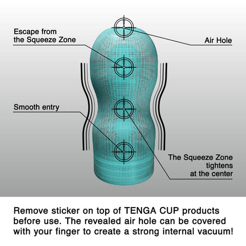 Original Vacuum Cup Extra Gentle Masturbator by Tenga