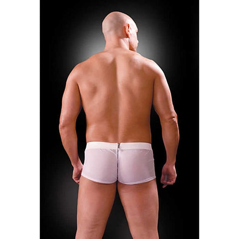 Stretch Fabric White Men's Briefs by Pipedream Products