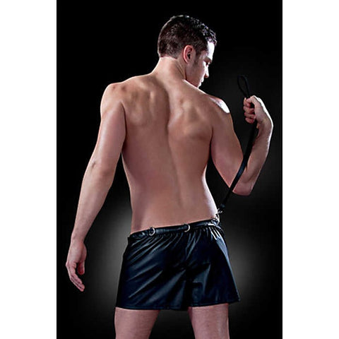 Fetish Fantasy Obedience Men's Boxer with Lead