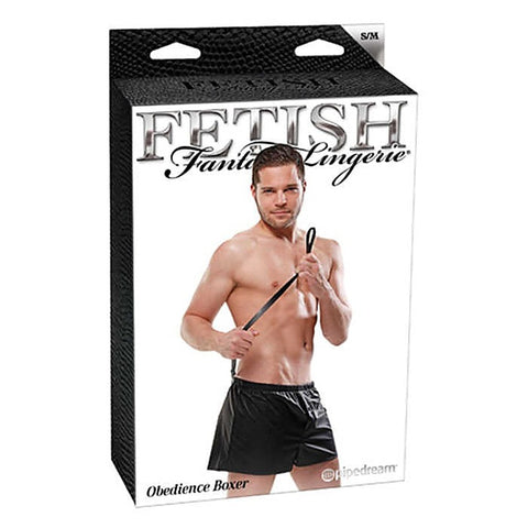 Fetish Fantasy Obedience Men's Boxer with Lead
