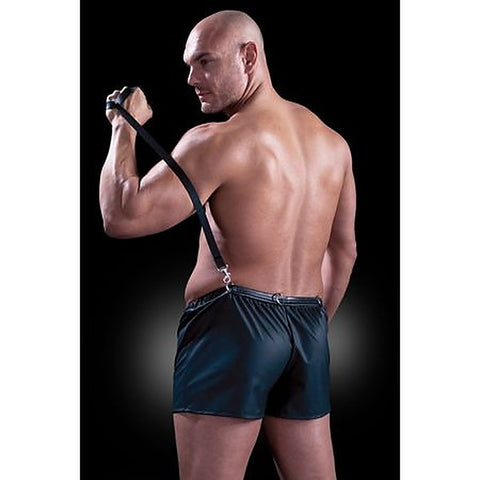 Fetish Fantasy Obedience Men's Boxer with Lead