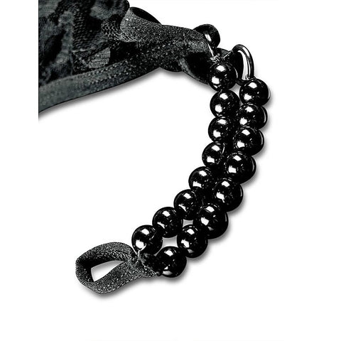 Crotchless Pleasure Pearls Panties by Pipedream
