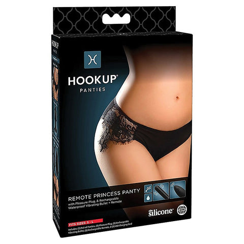 HOOKUP Remote Princess Panty With Vaginal Plug by Pipedream