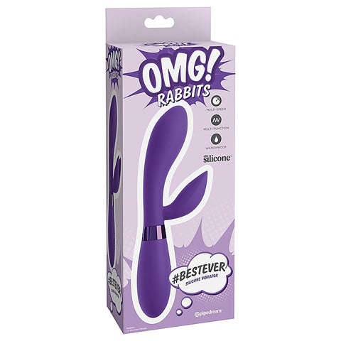 OMG Rabbits #Bestever Silicone Dual Motors Vibe