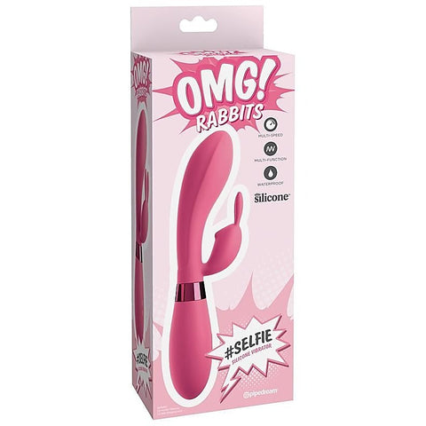 OMG Rabbits #Selfie 10 Functions Silicone Vibrator