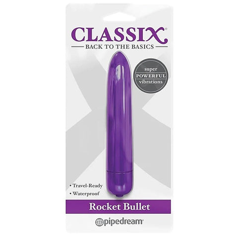 Classix Vibrating Rocket Bullet Massager by Pipedream