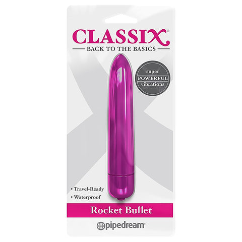 Classix Vibrating Rocket Bullet Massager by Pipedream
