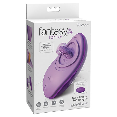 Fantasy For Her Silicone Fun Tongue Clitoral Vibrator