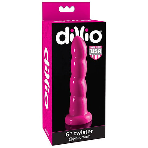 Dillio Twister 6 Inch Realistic Silicone Dildo