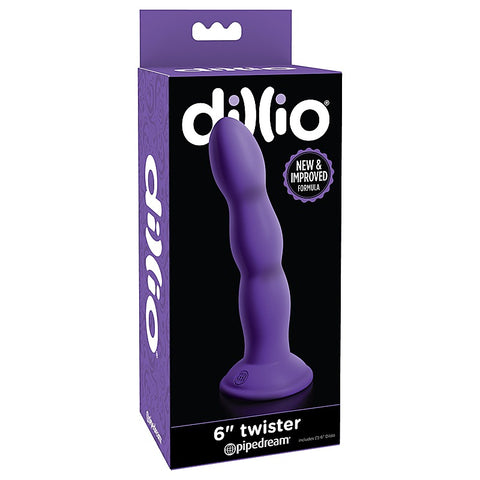 Dillio Twister 6 Inch Realistic Silicone Dildo