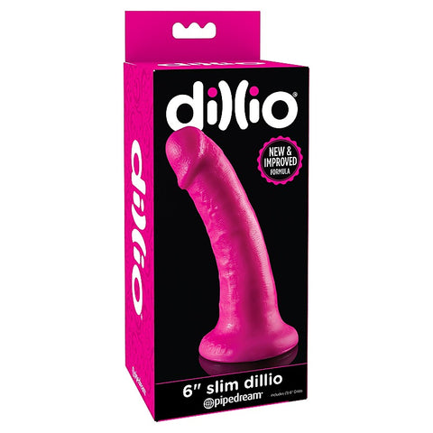 Dillio 6 Inch Slim Realistic Dildo by Pipedream
