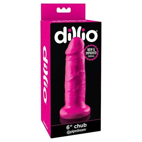 Dillio Chub 6 Inch Suction Cup Realistic Dildo