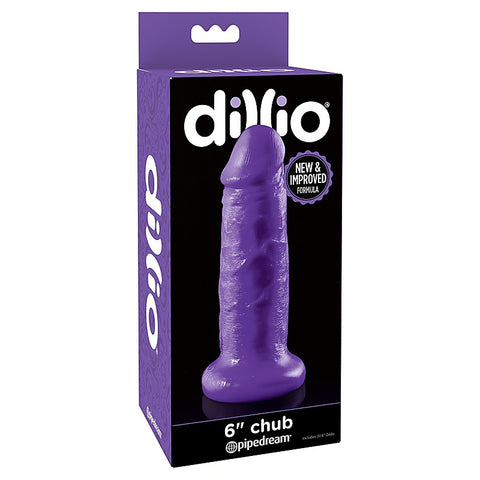 Dillio Chub 6 Inch Suction Cup Realistic Dildo