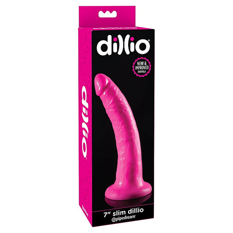 Dillio Slim 7 Inch Harness Compatible Dildo